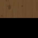 Aparador de madera maciza de pino marrón miel 100x40x75 cm