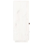 Aparador alto madera maciza de pino blanco 34x40x108,5 cm