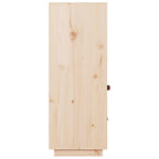 Aparador de madera maciza de pino 67x40x108,5 cm