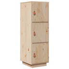 Aparador alto madera maciza de pino 34x40x108,5 cm