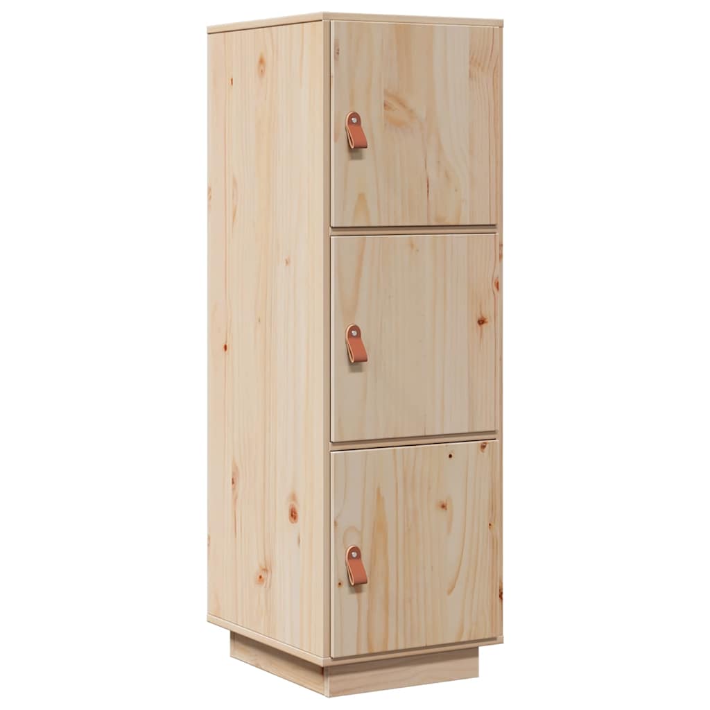Aparador alto madera maciza de pino 34x40x108,5 cm