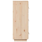 Aparador alto madera maciza de pino 34x40x108,5 cm