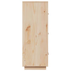 Aparador de madera maciza de pino 67x40x108,5 cm