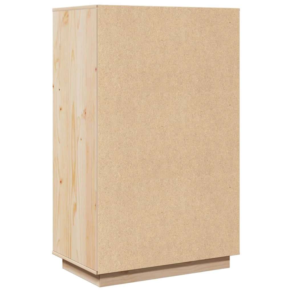 Aparador de madera maciza de pino 67x40x108,5 cm