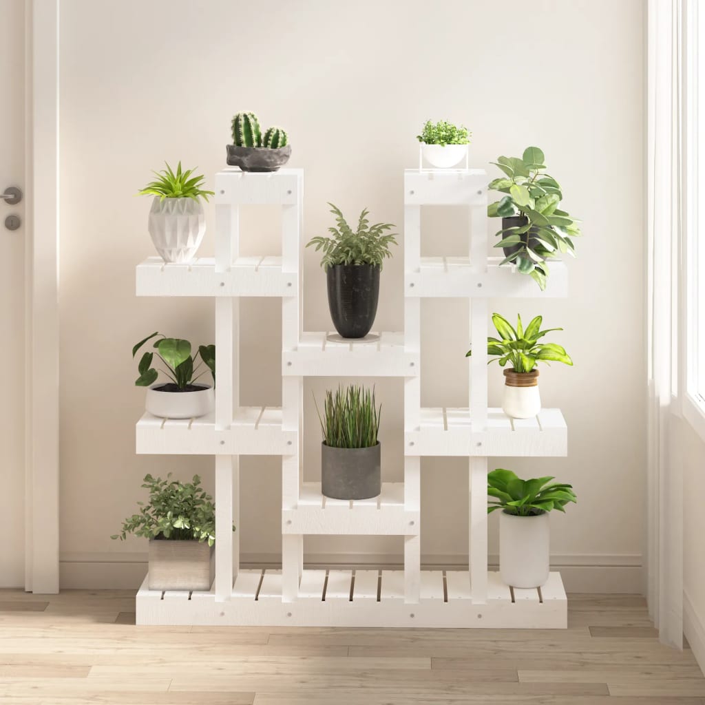 Soporte de plantas acero galvanizado antracita 100x54,5x100 cm