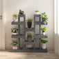Suporte para plantas aço galvanizado antracite 100x54,5x100 cm