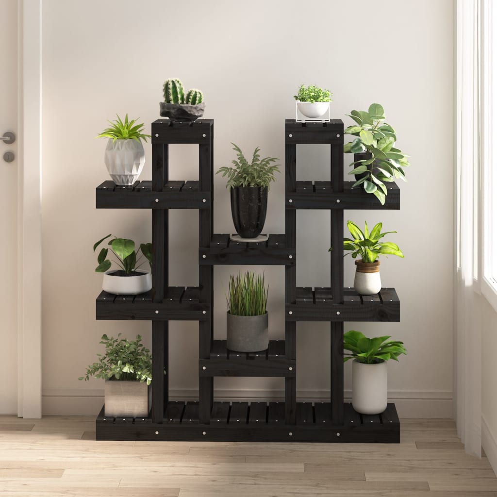 Soporte de plantas acero galvanizado antracita 100x54,5x100 cm