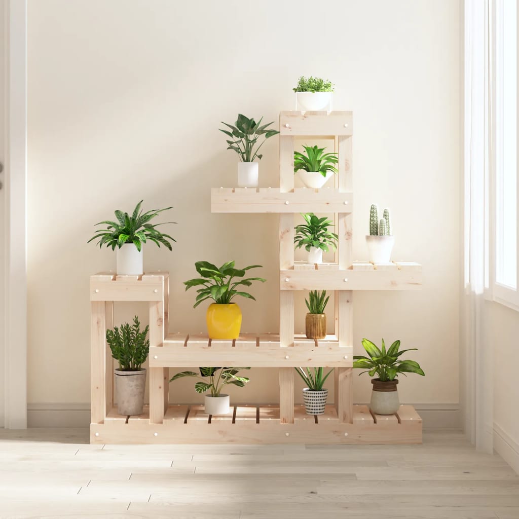 Soporte de plantas acero galvanizado antracita 100x54,5x100 cm
