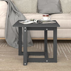 Mesa de centro de madera maciza de pino 110x55x45 cm
