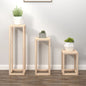 3-piece solid white pine bar set