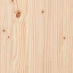 Mesa de centro de madera maciza de pino 110x55x45 cm