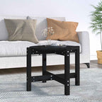 Mesa de centro de madera de pino maciza Ø 42,5x45 cm