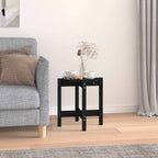Mesa de centro de madera de pino maciza Ø 42,5x45 cm
