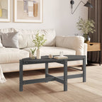 Mesa de centro de madera de pino maciza Ø 42,5x45 cm