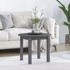 Mesa de centro de madera de pino maciza Ø 42,5x45 cm