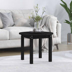 Mesa de centro de madera de pino maciza Ø 42,5x45 cm