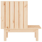 Casa para gatos de madera maciza de pino 60x36x60 cm