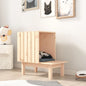 Casa de gato em madeira de pinho maciço 60x36x60 cm