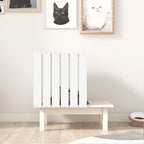 Casa para gatos de madera maciza de pino blanco 60x36x60 cm
