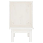 Casa para gatos de madera maciza de pino blanco 60x36x60 cm
