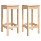 Set de bar 3 piezas madera maciza de pino