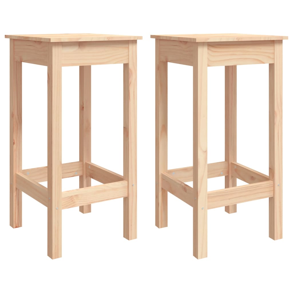 Set de bar 3 piezas madera maciza de pino