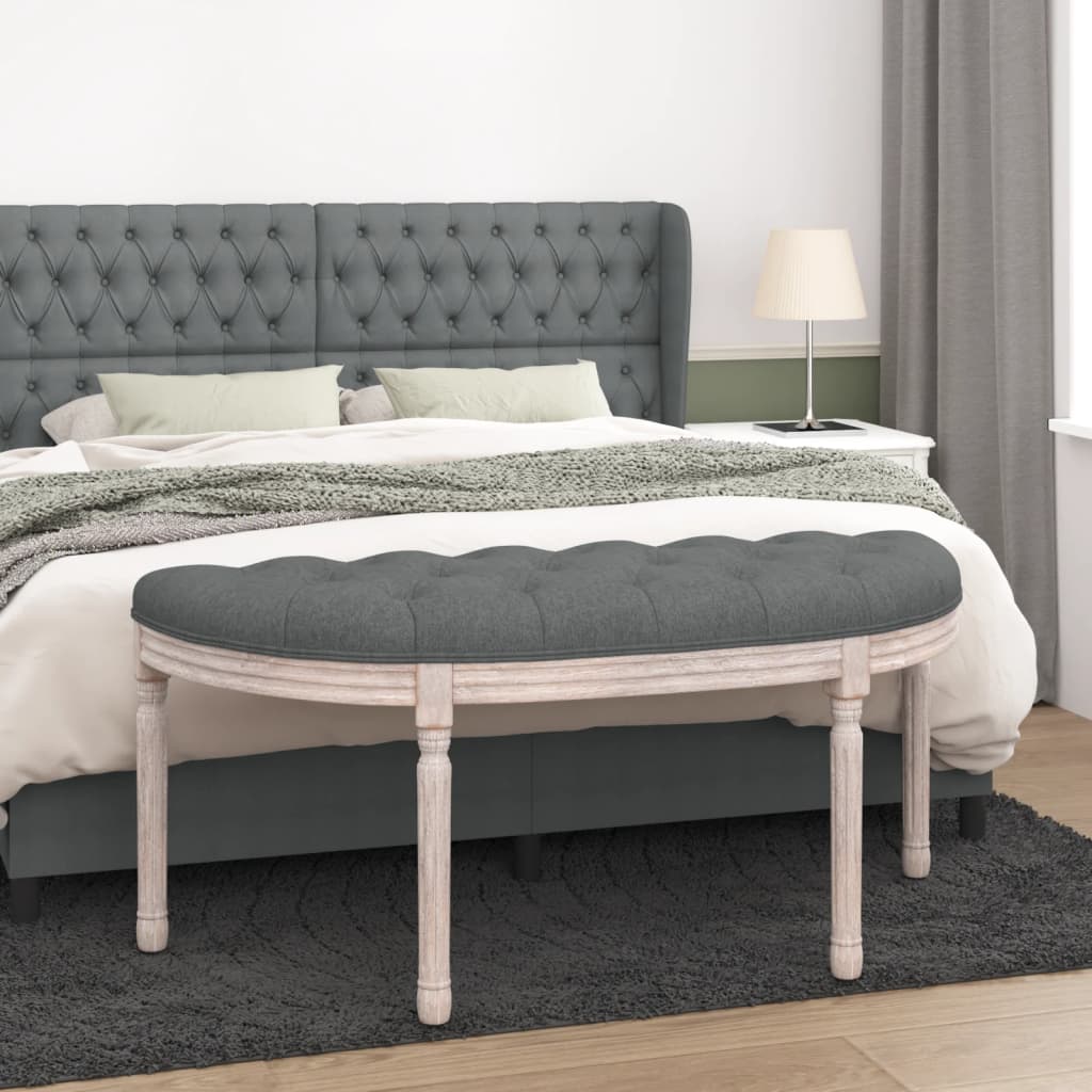 Banco con techo madera maciza de pino blanco 117,5x70x176,5 cm