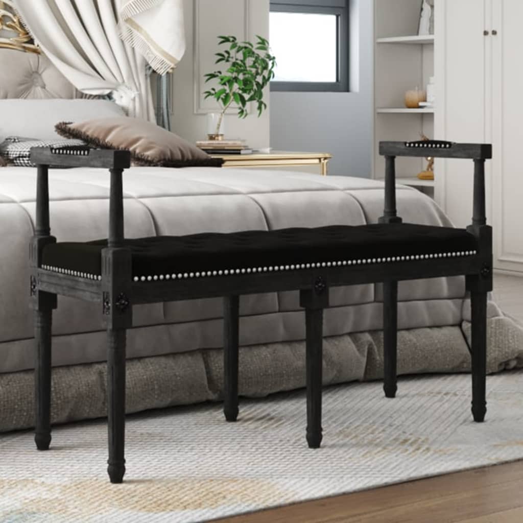 Banco con techo madera maciza de pino blanco 117,5x70x176,5 cm
