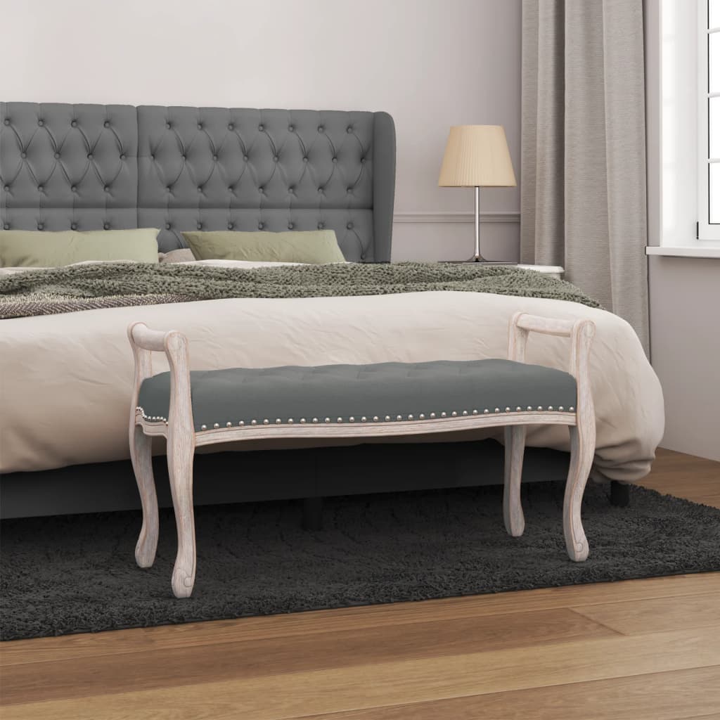 Banco con techo madera maciza de pino blanco 117,5x70x176,5 cm