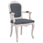 Sillas de comedor 2 uds terciopelo gris oscuro 62x59,5x100,5 cm