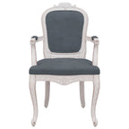 Sillas de comedor 2 uds terciopelo gris oscuro 62x59,5x100,5 cm