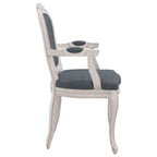 Sillas de comedor 2 uds terciopelo gris oscuro 62x59,5x100,5 cm