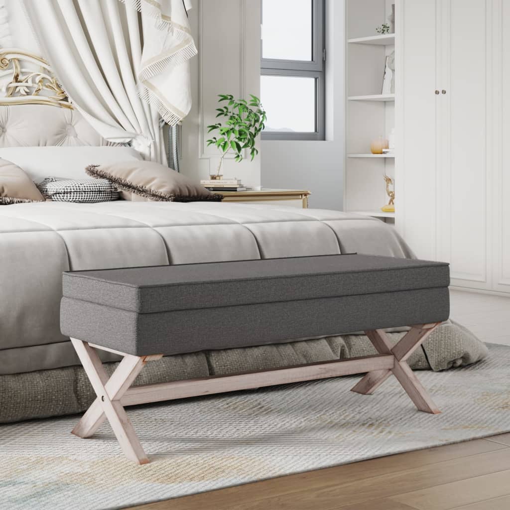 Linen storage stool 110x45x49 cm