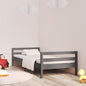 Pine solid wood bed frame white 80x200 cm (mattress not included)