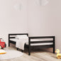 Pine solid wood bed frame white 80x200 cm (mattress not included)