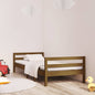 Pine solid wood bed frame white 80x200 cm (mattress not included)