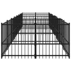 Perrera de exterior de acero 15,02 m²