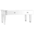 Mesa de centro especular madera tecnológica vidrio 106x45x45 cm