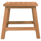 Taburete escalón madera maciza nogal 29x22,5x25,5 cm