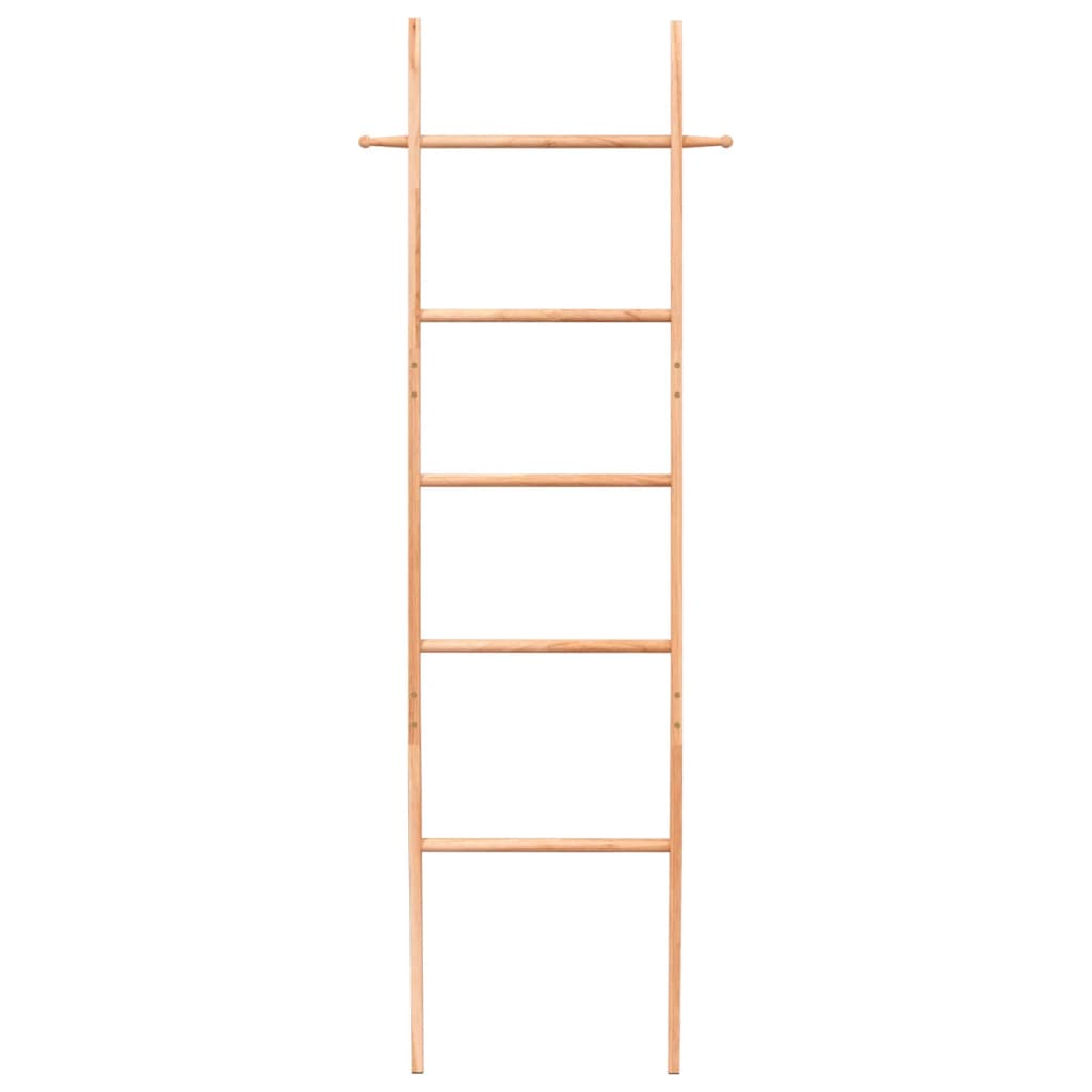 Toallero escalera madera maciza de nogal 170 cm