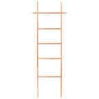 Toallero escalera madera maciza de nogal 170 cm