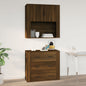 Armario de pared madera contrachapada blanco 80x33x80 cm
