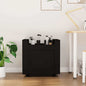 Carrito de escritorio contrachapada blanco brillo 60x45x60 cm
