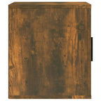 Mueble para TV madera contrachapada roble ahumado 100x35x40 cm