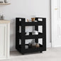 Carrito de cocina madera contrachapada blanco 60x45x80 cm