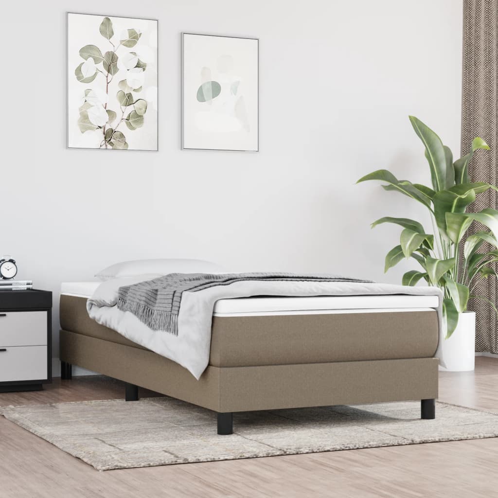 Cama sin colchón blanca 180x200 cm madera de ingeniería