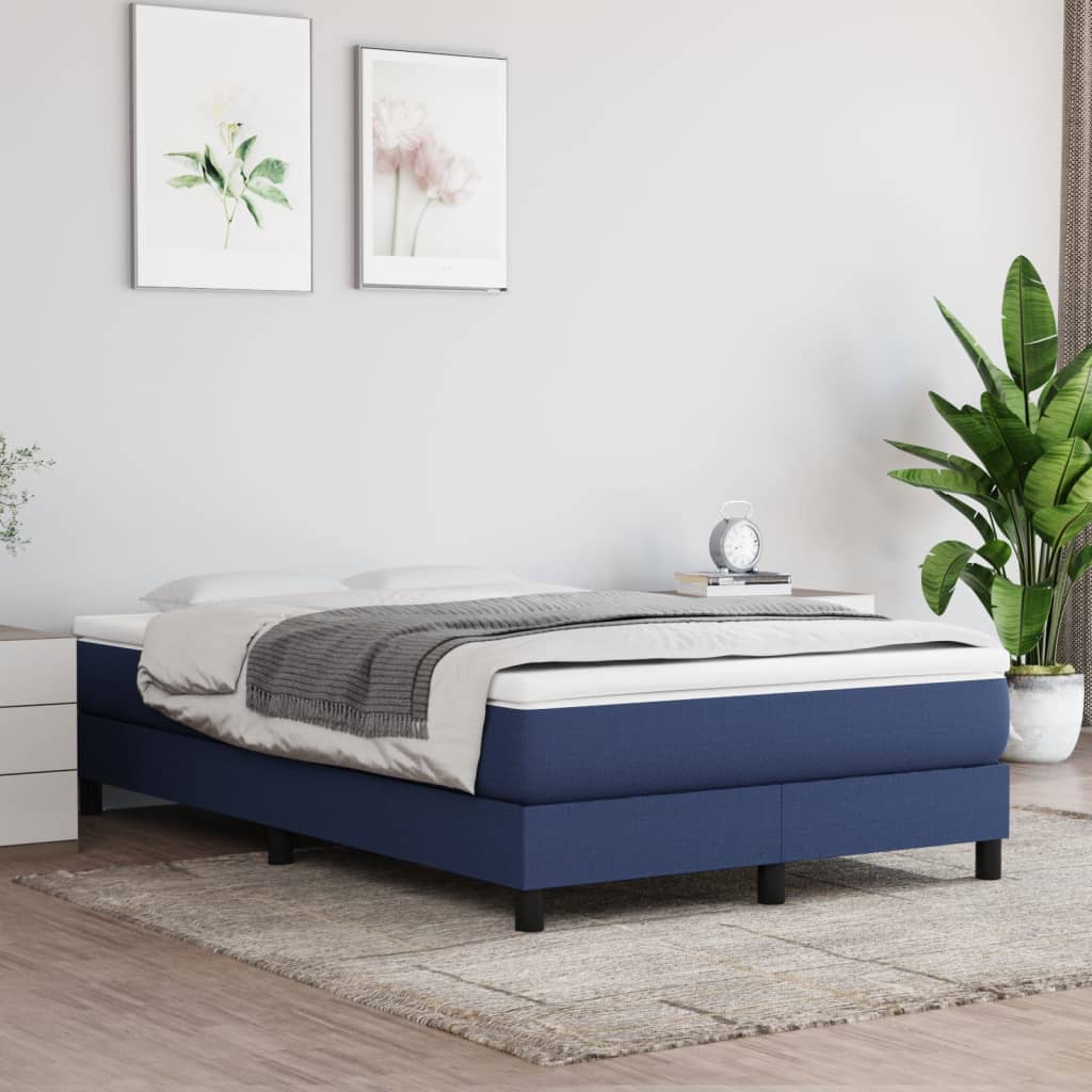 Cama sin colchón blanca 180x200 cm madera de ingeniería