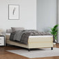 White bed frame without mattress 180x200 cm engineered wood