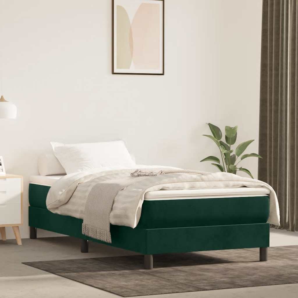 Cama sin colchón blanca 180x200 cm madera de ingeniería