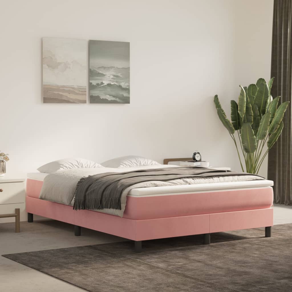 Cama sin colchón blanca 180x200 cm madera de ingeniería